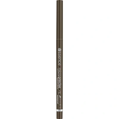 Abbildung von essence cosmetics micro precise eyebrow Pencil, Eye Augenbrauenstift, Nr. 05 black brown, braun, definierend, langanhaltend, natürlich, vegan, entspricht unserem CLEAN BEAUTY Standard (0,05g)
