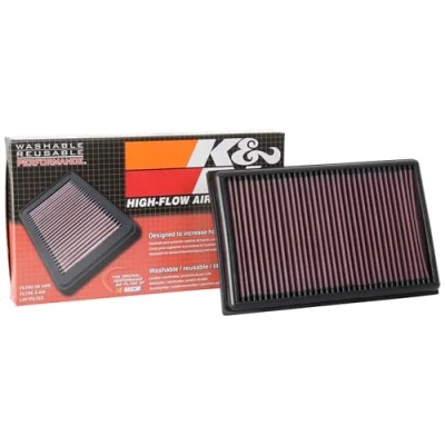 Abbildung von K&amp;N 33 3111 Motorluftfilter: Hochleistung, Prämie, Abwaschbar, Ersatzfilter,Erhöhte Leistung, 2017 2019 (Leon, Scala, Superb, Arteon, Golf, Passat, T Roc, Tiguan, Touran, A3)