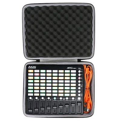 Abbildung von co2CREA Hart Reise Schutz Hülle Etui Tasche für AKAI Professional APC Mini Kompakter Clip Launcher (Nur hülle, Enthält Keine Ausrüstung)