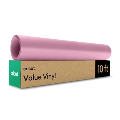 Abbildung von Cricut Value Vinyl Matt, Rosa 30,5 cm x 304,8