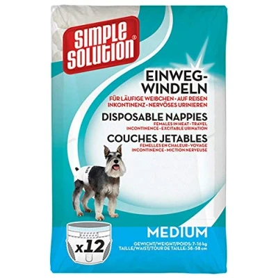 Abbildung von simple solution, Einwegwindel, 12 Stück Größe M