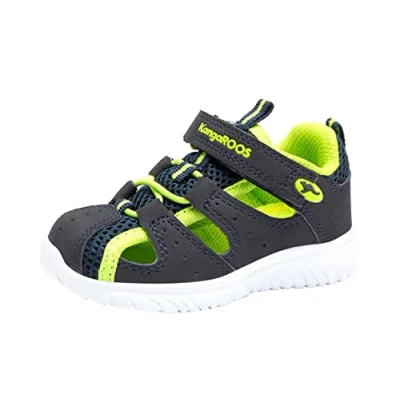 Abbildung von KangaROOS Unisex Baby KI Rock Lite EV Sneaker, Dark Navy/Lime 4054, 30 EU