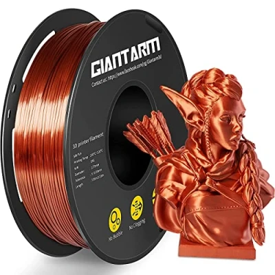 Abbildung von GIANTARM pla kupfer Filament 1.75, Sauber gewickelt gute Haftung silk bronze, 3D Drucker printer 335M/Rolle 1kg
