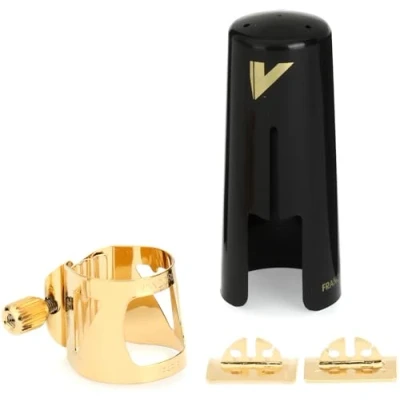Abbildung von Vandoren Optimum Serie Saxophon Ligaturen Alto W / Plastik Cap