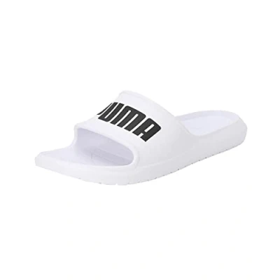 Abbildung von PUMA Unisex Divecat V2 Lite Slide Sandal, White Black, 40.5 EU