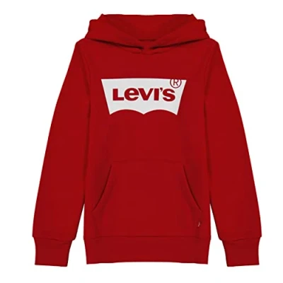 Abbildung von Levi&#039;s Kids batwing screenprint hoodie Jungen Levis Red/ White 10 Jahre
