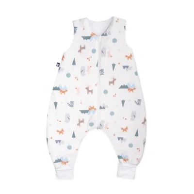 Abbildung von Julius Zöllner Schlafoverall Jumper aus Jersey Baumwolle, Made in Germany, Little Fox, 48 60 Monate / Gr. 104