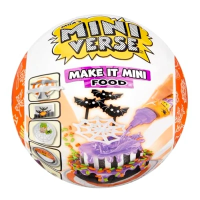 Abbildung von MGAs Miniverse Make It Mini Food Halloween Serie 2 Beetlejuice Diner Sammlerstücke, Blindverpackung, DIY Nachbildung, Kunstharzspielzeug, für Sammler &amp; Kinder ab 8, NICHT ESSBAR