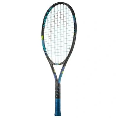 Abbildung von HEAD Unisex Youth Novak 17 Tennisschläger, Schwarz/Blau, 2 3 Jahre