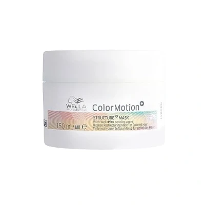 Abbildung von Wella Professionals ColorMotion+ Haarkur professionelle Haarmaske für gefärbtes Haar intensive Reparatur und Pflege mit WellaPlex Strukturfestiger mehr Glanz Widerstandskraft 150 ml