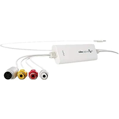 Abbildung von Elgato Video Capture Card mit USB 2.0, benutzerfreundlich, Analog zu digital Konverter, Adapter für VHS/VCR/TV DVD, Mac, Windows oder iPad