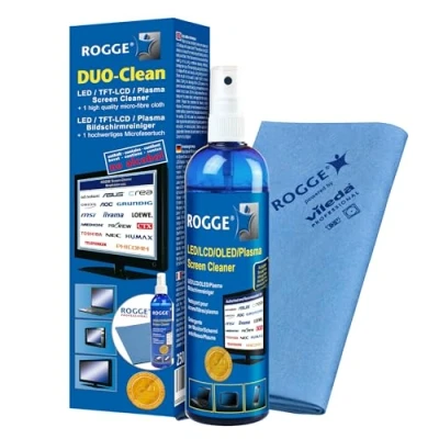 Abbildung von ROGGE DUO CLean Original, 250ml LCD/TFT+Plasma Reiniger+1 Prof.Microfasertuch
