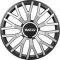 Abbildung von Sparco Corsa Leggera Pro 13 Silber/schwarzer ring Radzierblende