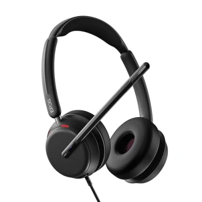 Abbildung von EPOS IMPACT 860T ANC Fortschrittliches Noise Cancelling Headset für offene Büroumgebungen, Super Wideband Audio, USB C Konnektivität, Zertifiziert Microsoft Teams