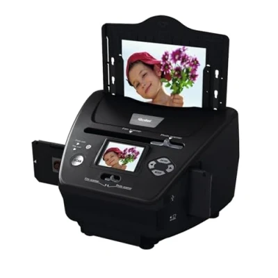 Abbildung von Rollei PDF S 240 SE Multiscanner für Fotos, Dias und Negative, sekundenschneller Scanvorgang, inkl. Bildbearbeitungssoftware Schwarz