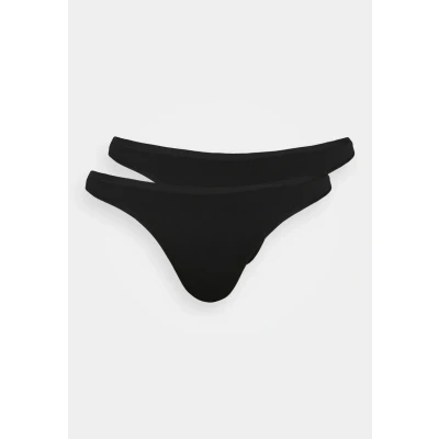Abbildung von Schiesser 2PACK String Organic Cotton 95/5 String, Damen, Größe: 34, Black