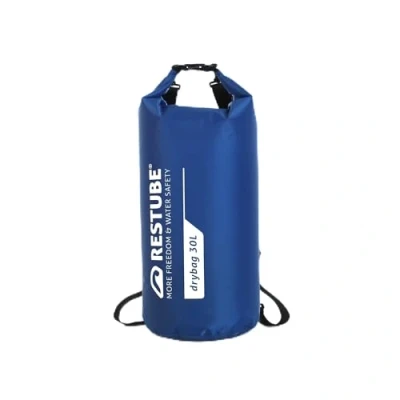 Abbildung von Restube Wasserdichter Drybag Premium Qualität für ultimativen Schutz Vielseitig und geräumig Ideal Reisen, Wandern, Wasseraktivitäten 100% wasserdicht langlebig [30L]