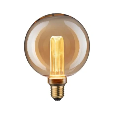 Abbildung von Paulmann LED Lampe E27 3,5 W Arc 1.800K G125 gold
