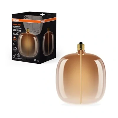 Abbildung von OSRAM LED Vintage Big Oval E27 4,8W 818 Filament braun dim