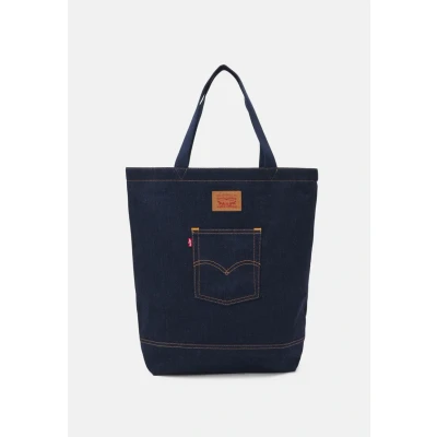 Abbildung von Levi&#039;s BACK Pocket TOTE Unisex Shopping Bag, Größe: One Size, Navy blue