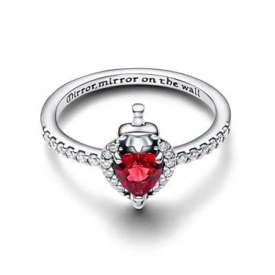 Abbildung von Pandora MÉCHANTE Reine MÉCHANTS Disney Ring, Damen, Größe: 52, Argenté