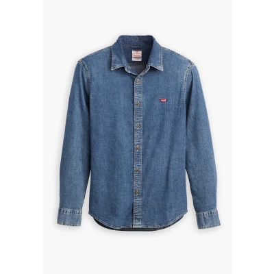 Abbildung von Levi&#039;s Battery Hemd, Herren, Größe: Large, Trinity medium wash