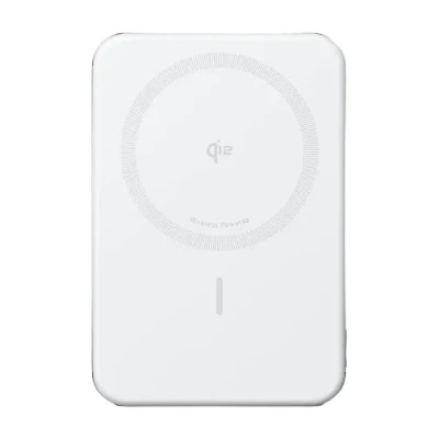 Abbildung von Anker MagGo Slim Schnellladegerät Powerbank 10.000mAh Weiß