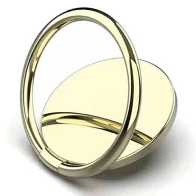 Abbildung von YGKJ Handy Ringhalter, Smartphone Fingerhalter, 360 Grad Drehung Universal Phone Ring Halterung Ringhalter Fingerhalterung Ständer Handyhalterung Kompatibel mit iPhone iPad Samsung und mehr (Goldene)