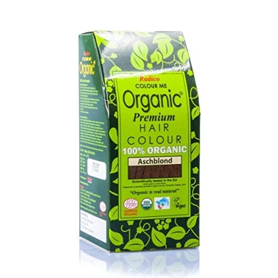 Abbildung von Radico Colour Me Organic Pflanzenhaarfarbe Aschblond (bio, vegan, Naturkosmetik)