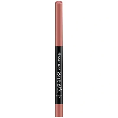 Abbildung von essence 8h MATTE comfort lipliner, Nr. 04, Nude, langanhaltend, sofortiges Ergebnis, matt, vegan, wasserfest, ohne Konservierungsstoffe, Parabene, 1er Pack (0.3g)