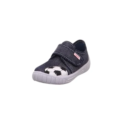 Abbildung von Superfit Jungen Bill Hausschuhe, Blau Weiß 8700, 27 EU