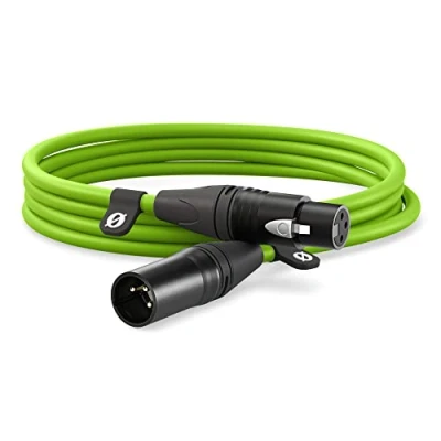 Abbildung von RØDE XLR 3 Hochwertiges Kabel (3 m, grün)