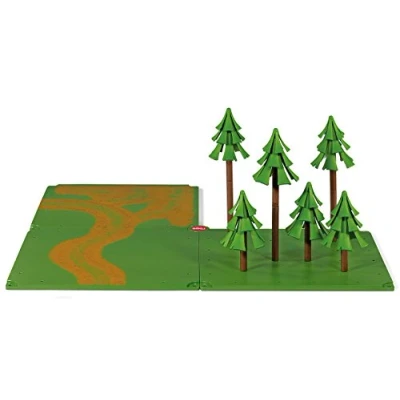 Abbildung von siku 5699, Feldwege und Wald, Kunststoff, Grün, Ideal für den Farmbereich