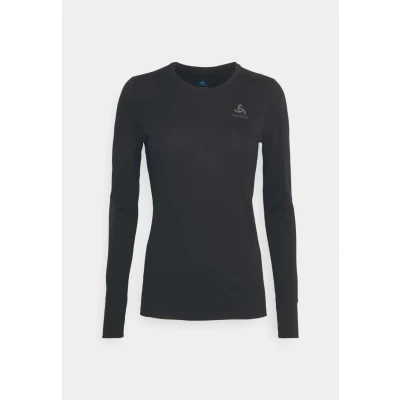 Abbildung von ODLO CREW NECK Unterhemd/shirt, Damen, Größe: Medium, Black