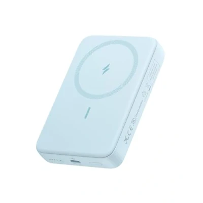 Abbildung von Anker Zolo magnetische Powerbank, kompaktes 10.000mAh Ladegerät mit 30W Max. Schnellladen, kabellos und portabel, hautfreundlicher robuster Akku, für iPhone 15/14 Serie, AirPods mehr