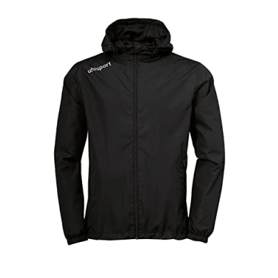 Abbildung von uhlsport Herren Essential Regenjacke, Schwarz/Weiß, M