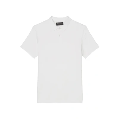 Abbildung von Marc O&#039;Polo Kurzarm Poloshirt, Herren, Größe: Medium, White