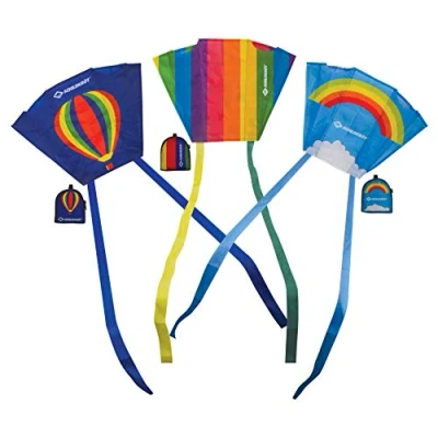Abbildung von Schildkröt Poket Kite, kleiner handlicher Taschendrache, 45x32cm, inkl. 5 kp Polyesterleine mit Handgriff, 2 4 Beaufort, 970400