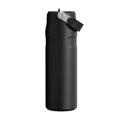 Abbildung von Stanley Flip Straw 2.0 Trinkflasche mit Strohhalm 0.7L Thermobecher Kühlt 12 Stunden 3 Tage Eisgekühlt BPA frei Auslaufsicher Für Getränkehalter Spülmaschinenfest Black