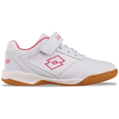 Abbildung von Lotto WHIZZER K Sneaker, White/FR.PINK, 35 EU
