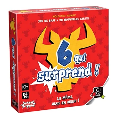 Abbildung von GIGAMIC Six Qui Surprend Amzix Kartenspiel ab 10 Jahren