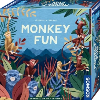 Abbildung von KOSMOS 683740 Monkey Fun, spannendes und schnelles Familienspiel für 1 4 Spielerinnen Spieler ab 8 Jahren
