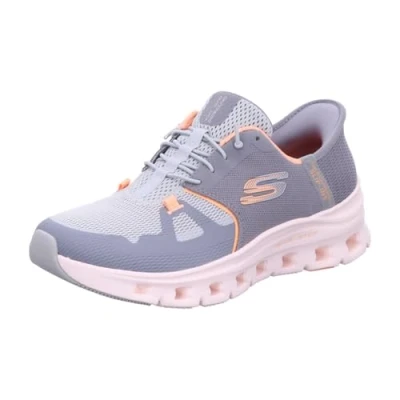 Abbildung von Skechers GYOR Glide STEP PRO Sneaker low Gray mesh orange trim, Damen, Größe: 37, trim Schuhe