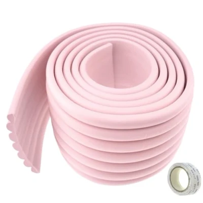 Abbildung von TUKA i AKUT Universal Sicherungspuffer 2Mx80mm Stoßschutz Schwamm Kissen Pink TKD7002