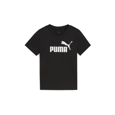 Abbildung von Puma NO 1 LOGO Tshirt print für Kinder, Größe: 98, Black