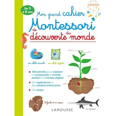 Abbildung von Mon grand cahier Montessori De découverte du monde: 3 à 6 ans
