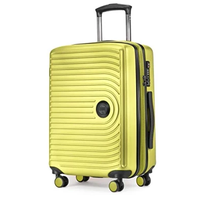 Abbildung von HAUPTSTADTKOFFER Mitte Handgepäck 55x40x23, TSA, 4 Rollen, Reisekoffer, Hartschalenkoffer, Rollkoffer, Handgepäckkoffer, Bordgepäck Koffer, Farn