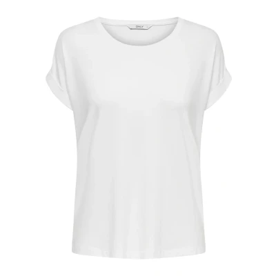 Abbildung von ONLY Moster SS Oneck NOOS JRS Tshirt basic, Damen, Größe: XS, White