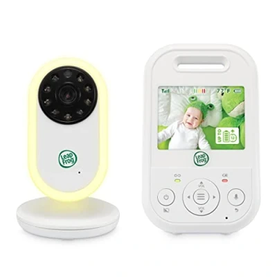 Abbildung von LeapFrog LF2423 Babyphone mit Kamera, Babyfon große reichweite, 2,8 Zoll Video Baby Monitor, 2 Fach Zoom, Temperatursensor, Geräuschaktivierungsmodus, Gegensprechen, Lange Akkulaufzeit 720p