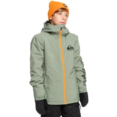 Abbildung von Quiksilver Morton Youth Snowboardjacke für Kinder, Größe: 140, Sea spray